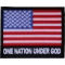 One Nation Under God American Flag Patch