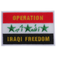 Operation Iraq Freedom Patch | US Iraq War Military Veteran Patches