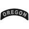 Oregon Patch Iron on State Rocker