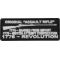 Original Assault Rifle, 1774 Banned from Import, 1775 British Attempt Confiscation, 1776 Revolution Patch