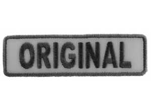 Original Patch In Reflective | Embroidered Patches