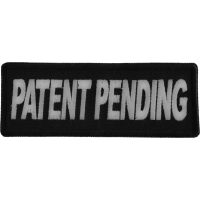 Patent Pending Patch Patent Pending Patch