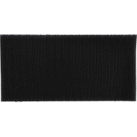 4x2 inch Peel and Stick Hook Backing for Iron on Patches. Other sizes available.