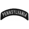 Pennsylvania Patch Iron on State Rocker