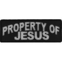 Property Of Jesus Christian Patch | Embroidered Patches
