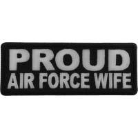 Proud Air Force Wife Patch