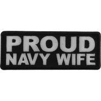 Proud Navy Wife Patch