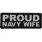 Proud Navy Wife Patch