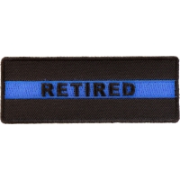 RETIRED Subtle Police Officer Patch | Embroidered Patches