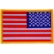 Reversed American Flag Patch