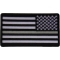Reversed Silver Line Corrections Officer American Flag Patch