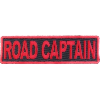 Road Captain Patch Red
