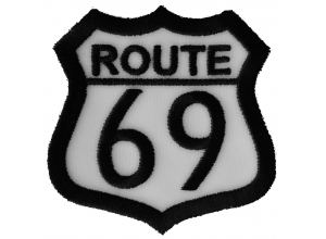 Route 69 Patch | Embroidered Biker Patches