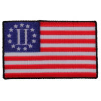 Second American Revolution Flag Patch | Embroidered Patches