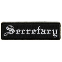 Secretary Patch In Old English