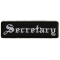 Secretary Patch In Old English