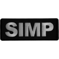 Simp Iron on Patch