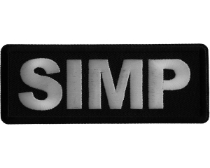 Simp Iron on Patch