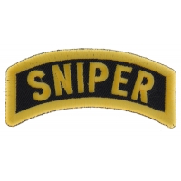 Sniper Rocker Patch | US Army Military Veteran Patches