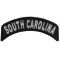 South Carolina Patch Iron on State Rocker
