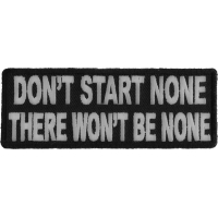Start None There Won't Be None Patch