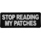 Stop Reading My Patches Patch