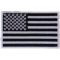 Subdued Black White US Flag Patch