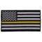 Subdued Yellow Stripe American Flag Patch