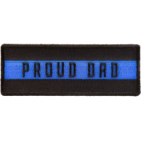 Thin Blue Line Proud Dad Patch
