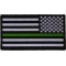Thin Green Line American Flag Reversed Patch