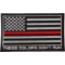 Red Stripe American Flag Patch - These Colors Don't Run