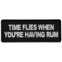 Time Flies when you are having Rum Patch