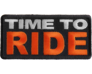 Time To Ride Patch