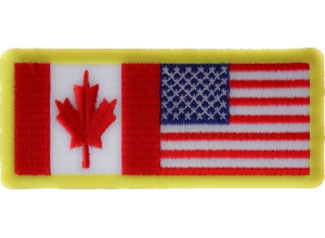 USA Canada Patch | Embroidered Patches