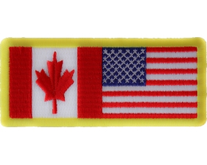 USA Canada Patch | Embroidered Patches