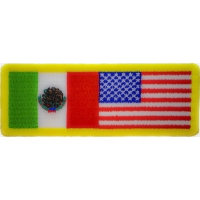 USA Mexico Patch | Embroidered Patches
