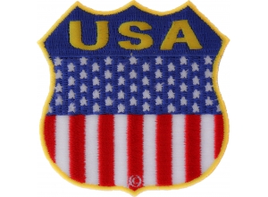 USA  Shield Flag Patch | Embroidered Patches