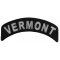 Vermont Patch Iron on State Rocker