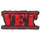 Vet Patch Old Stamper Red