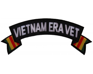 Vietnam Era Vet Large Rocker Patch | US Military Vietnam Veteran Patches