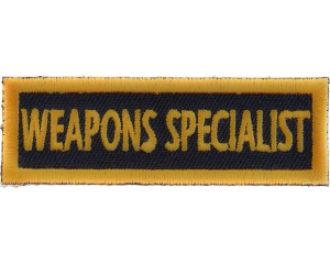 Weapons Specialist Patch | US Military Veteran Patches