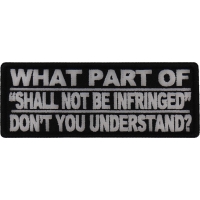 What Part Don't You Understand Patch | Embroidered Patches