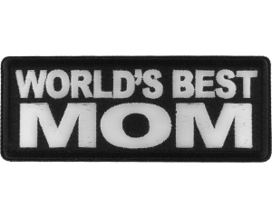 World's Best Mom Patch