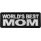 World's Best Mom Patch