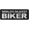 World's Okayest Biker Patch