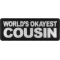 World's Okayest Cousin Patch