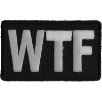 WTF Patch | Embroidered Patches