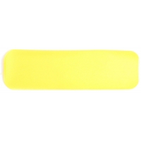 Yellow 10 Inch Straight Blank Patch | Embroidered Patches