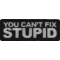 You Can't Fix Stupid Patch