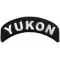 Yukon Patch Iron on State Rocker
